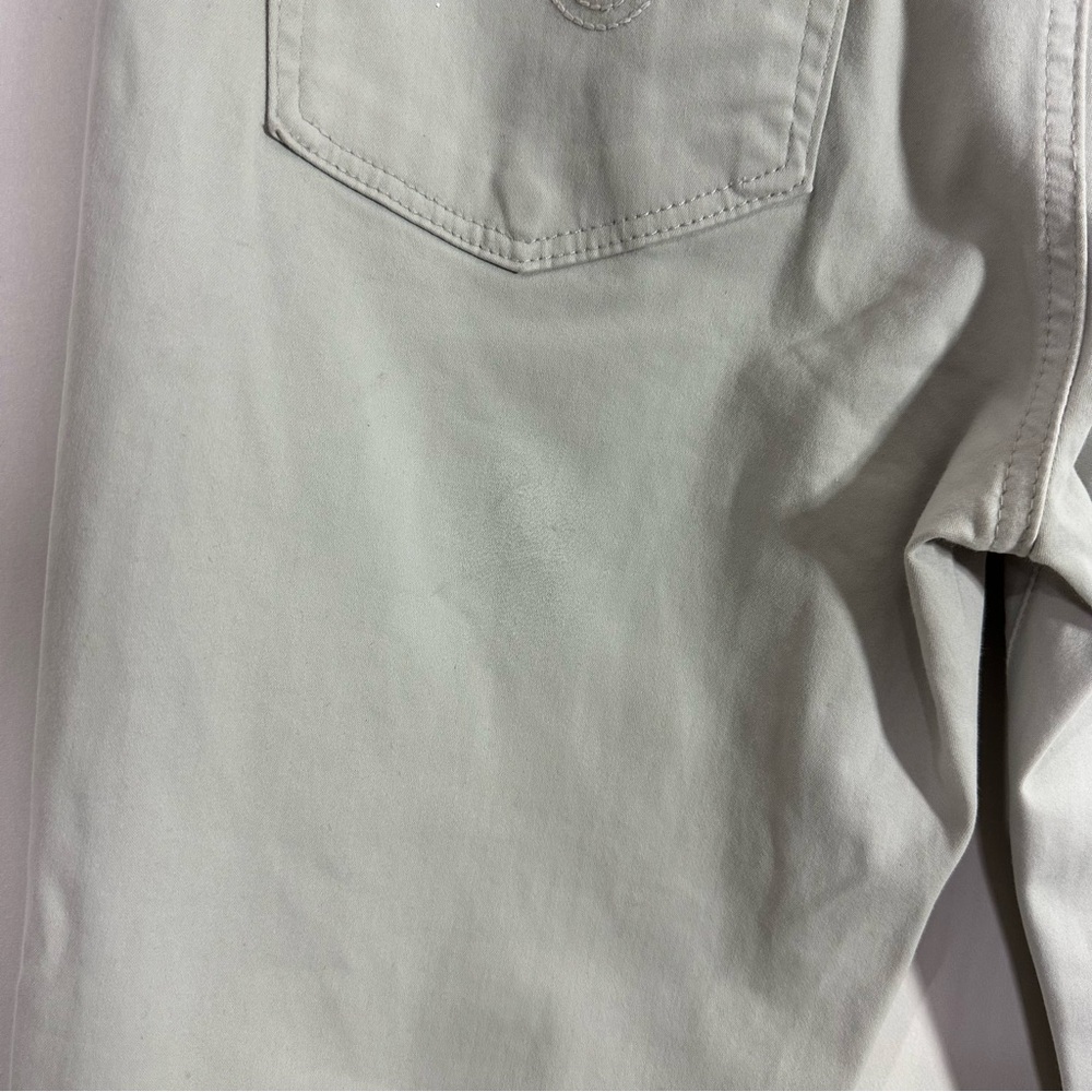 AG Adriano Goldschmied Light Gray Prima Cigarette Crop Jeans - Picture 8 of 8